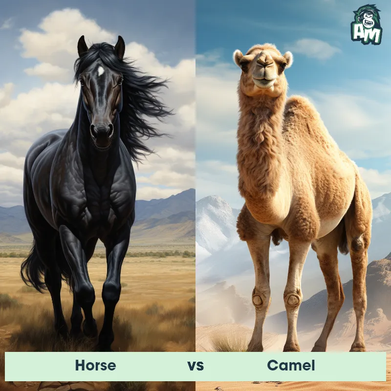 Horse vs Camel - Animal Matchup