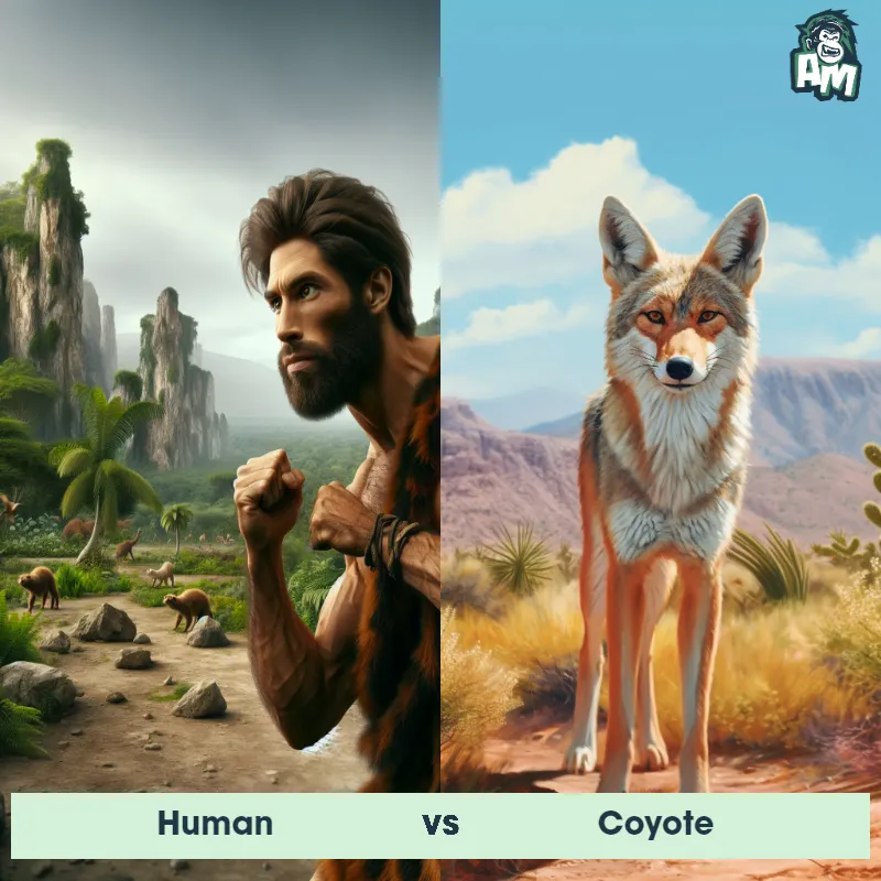 Human vs Coyote - Animal Matchup