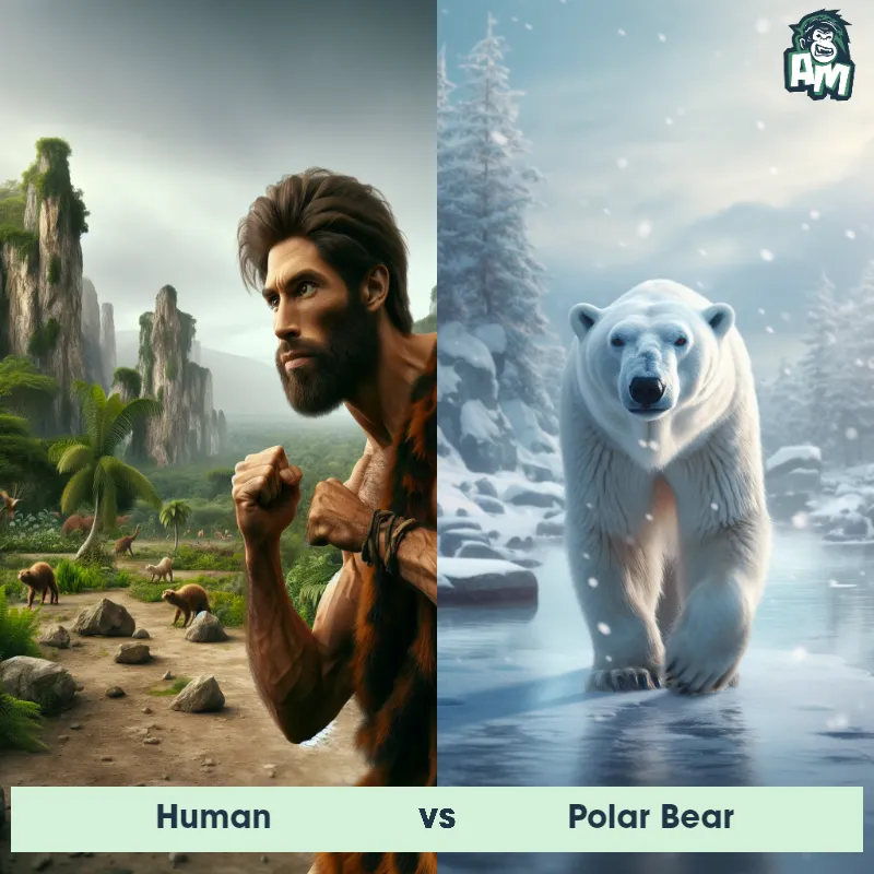 Human vs Polar Bear - Animal Matchup