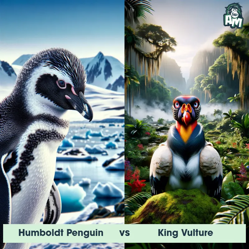 Humboldt Penguin vs King Vulture - Animal Matchup