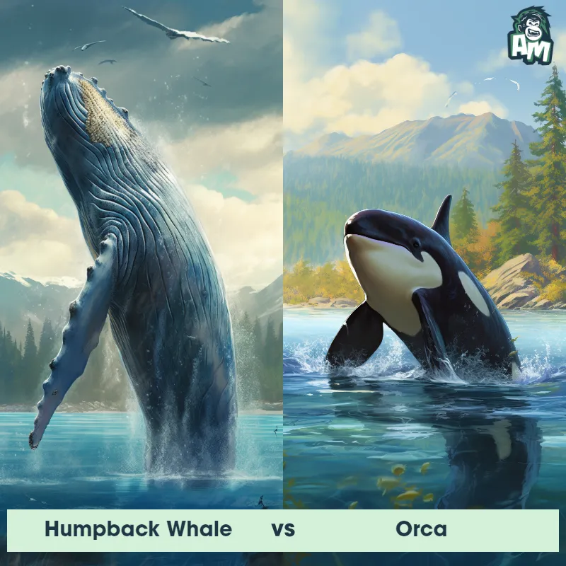 Humpback Whale vs Orca - Animal Matchup