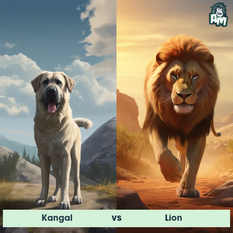 Kangal vs Lion - Animal Matchup