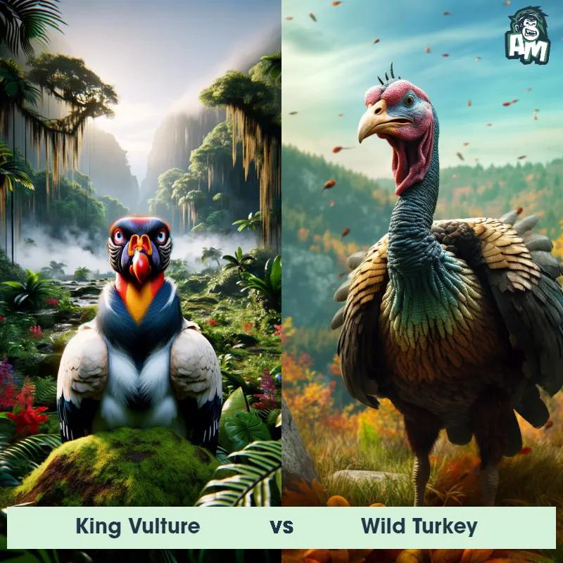 King Vulture vs Wild Turkey - Animal Matchup
