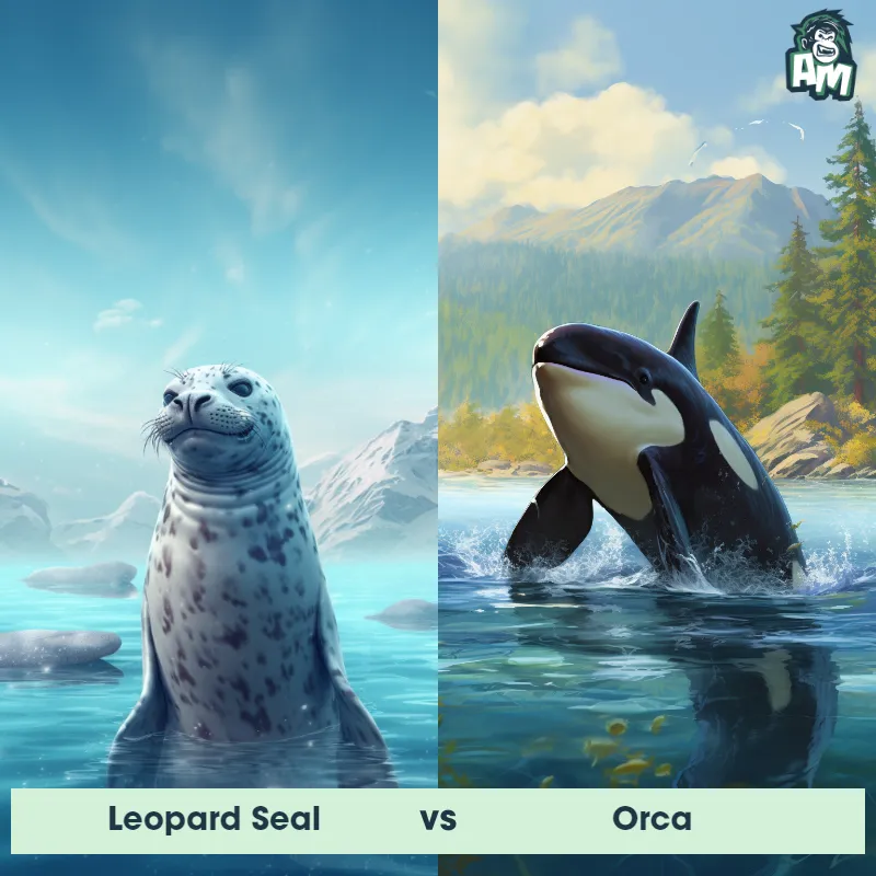 Leopard Seal vs Orca - Animal Matchup