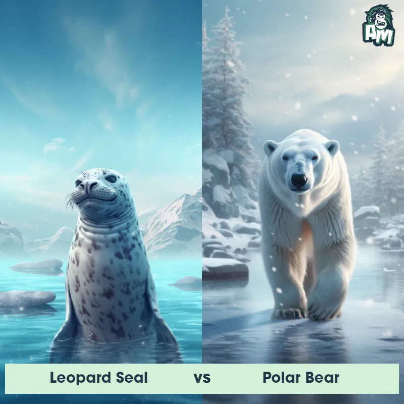 Leopard Seal vs Polar Bear - Animal Matchup