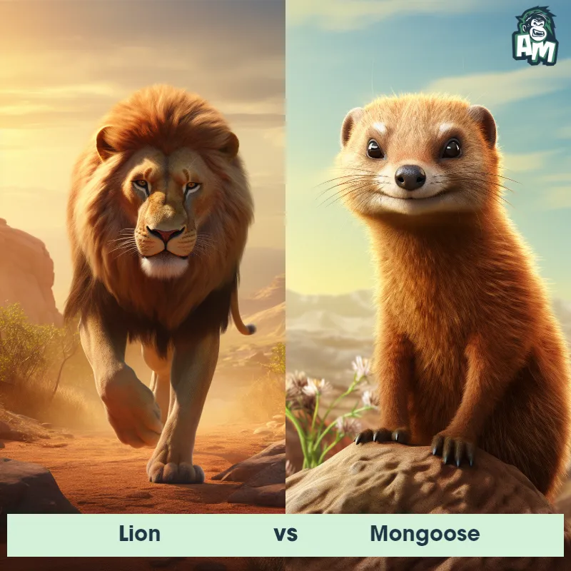 Lion vs Mongoose - Animal Matchup