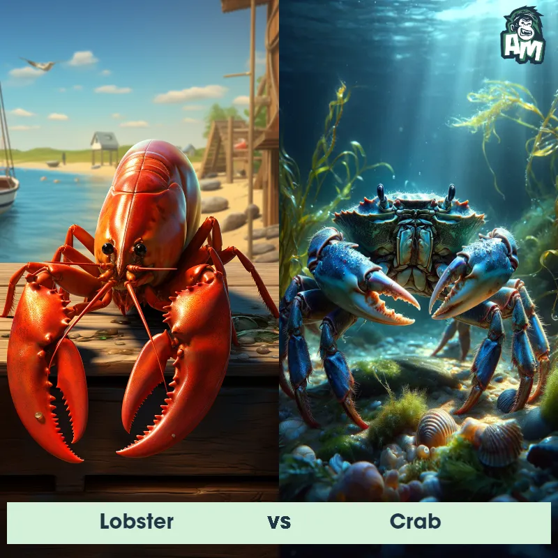 Lobster vs Crab See Who Wins Animal Matchup