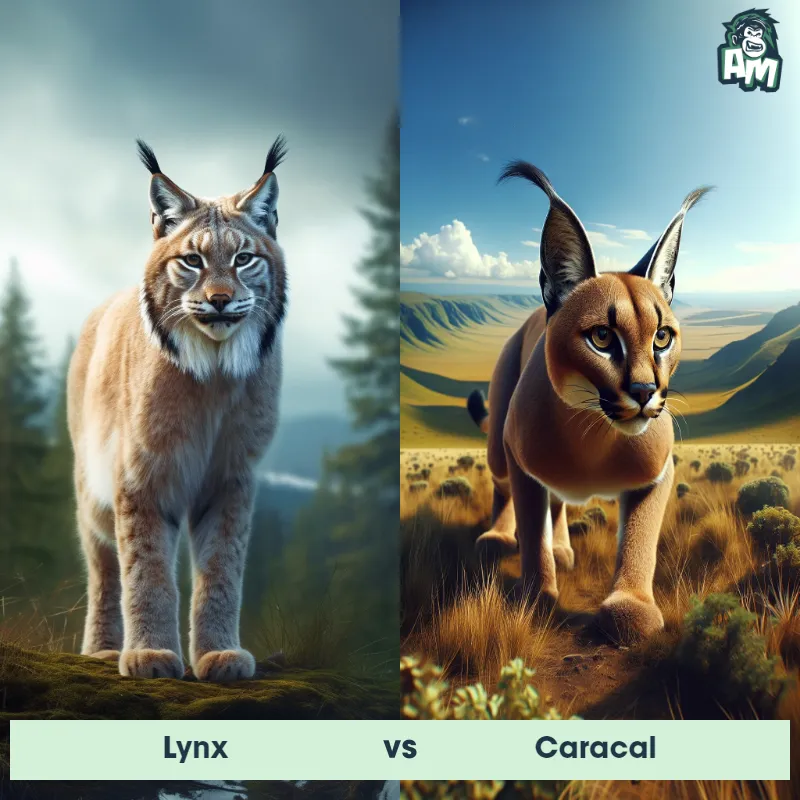 Lynx vs Caracal - Animal Matchup