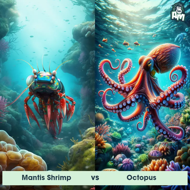 Mantis Shrimp vs Octopus - Animal Matchup