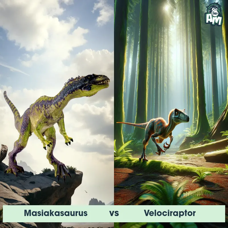 Masiakasaurus vs Velociraptor - Animal Matchup