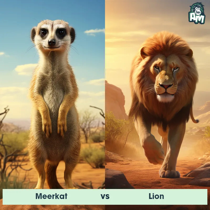 Meerkat vs Lion - Animal Matchup