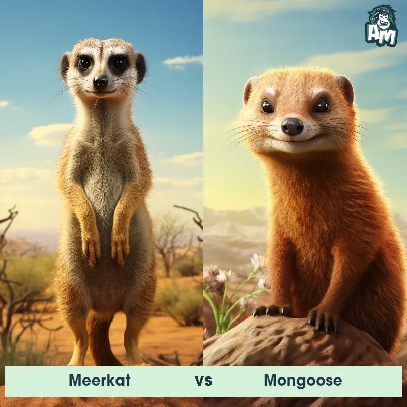 Meerkat vs Mongoose - Animal Matchup