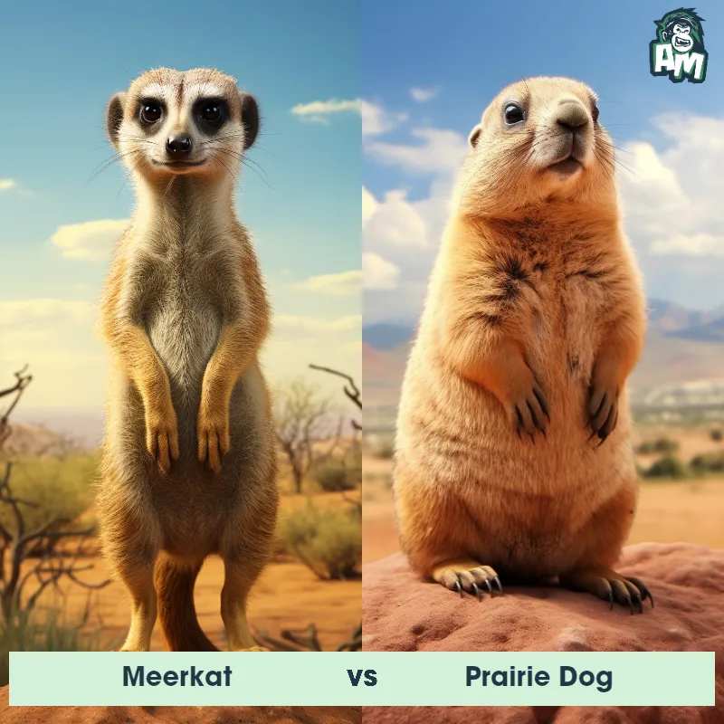Meerkat vs Prairie Dog - Animal Matchup