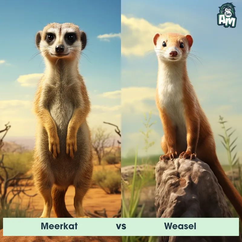 Meerkat vs Weasel - Animal Matchup