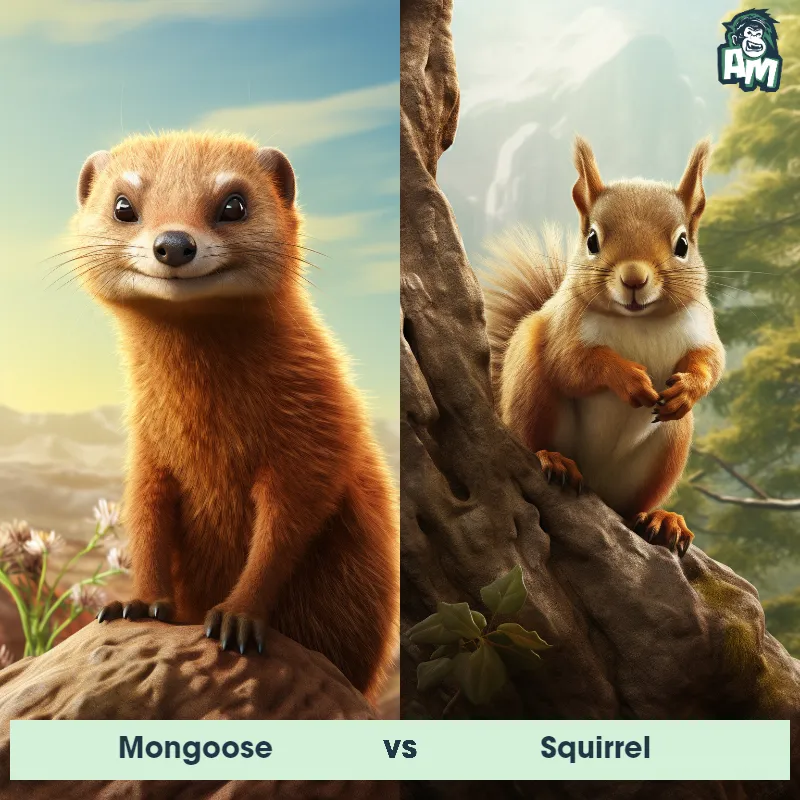 Mongoose vs Squirrel - Animal Matchup