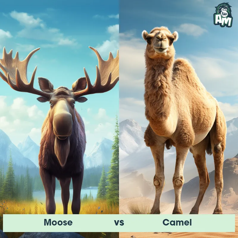 Moose vs Camel - Animal Matchup
