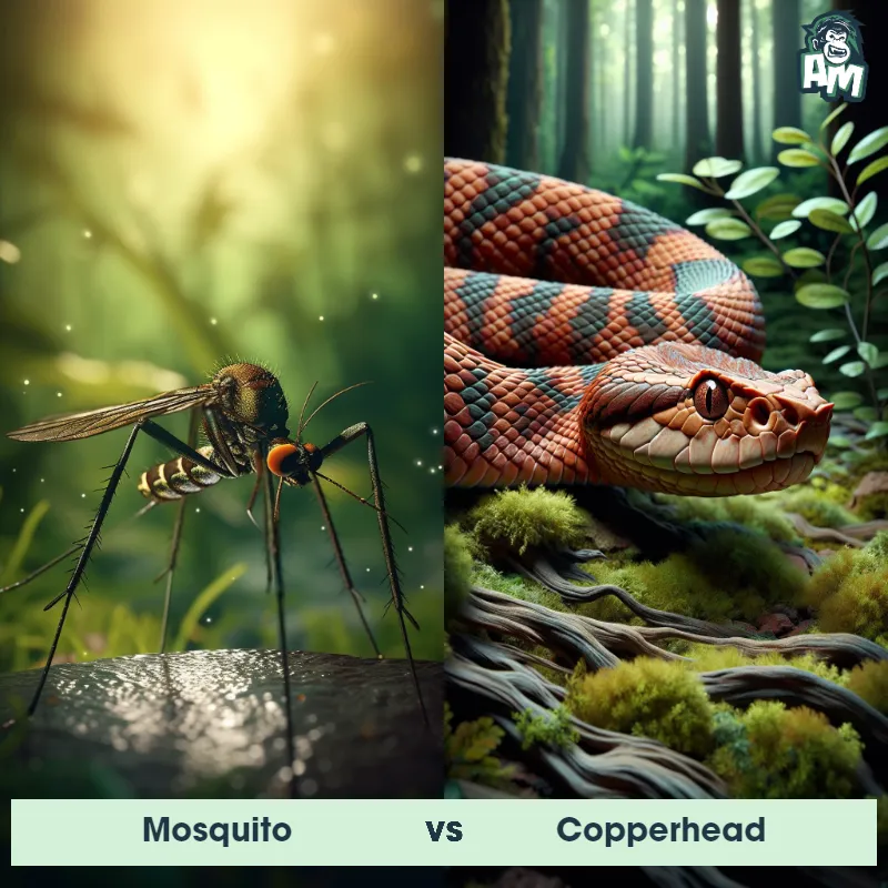Mosquito vs Copperhead - Animal Matchup