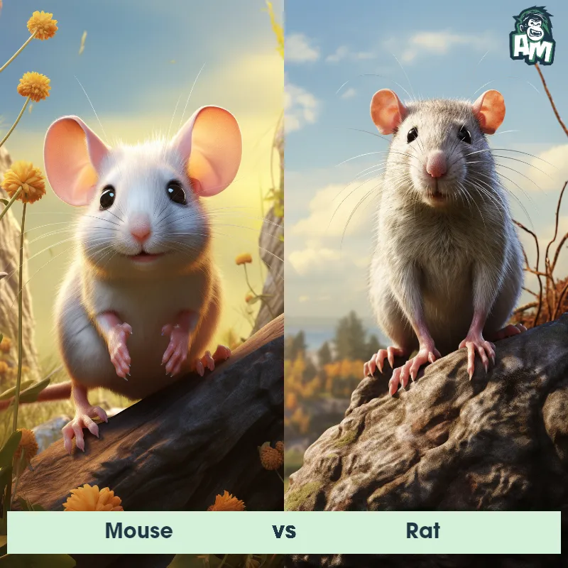 Mouse vs Rat - Animal Matchup