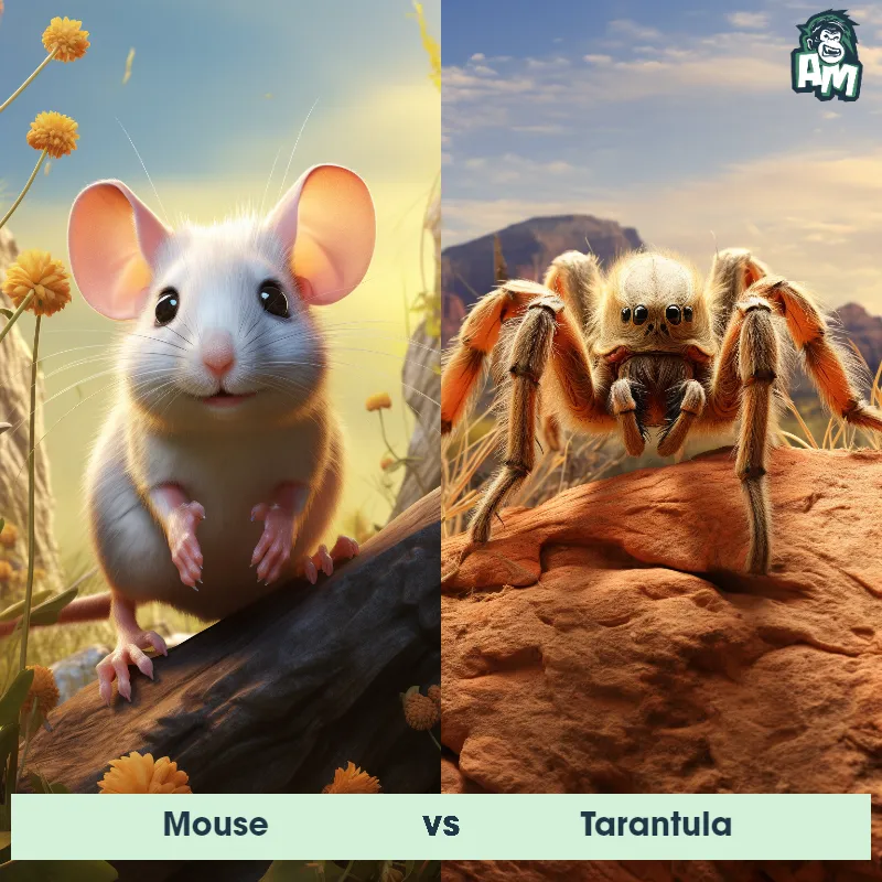 Mouse vs Tarantula - Animal Matchup
