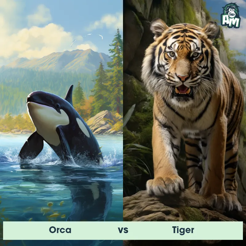 Orca vs Tiger - Animal Matchup