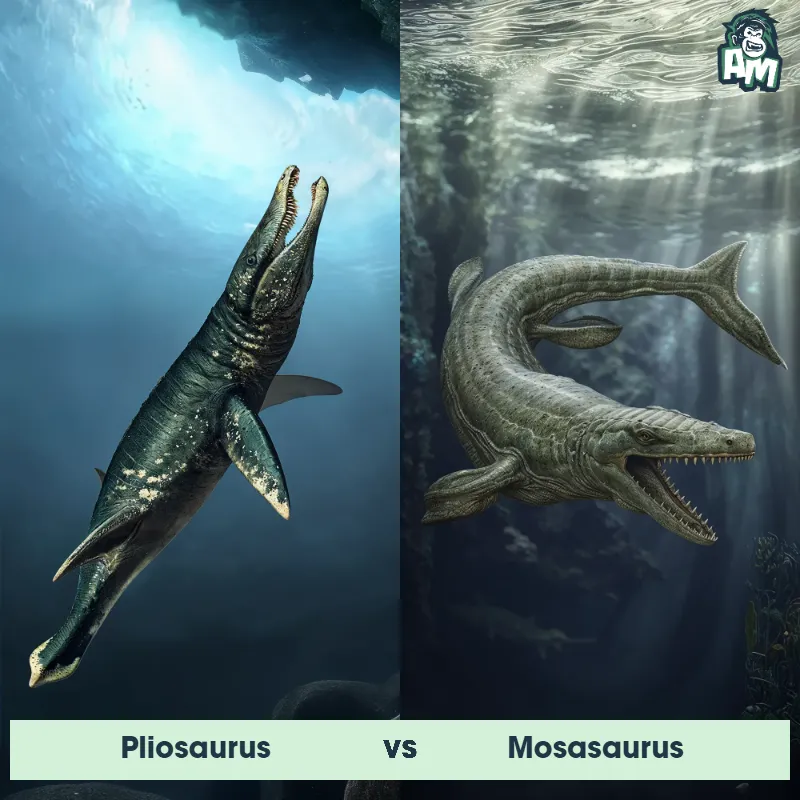 Pliosaurus vs Mosasaurus - Animal Matchup