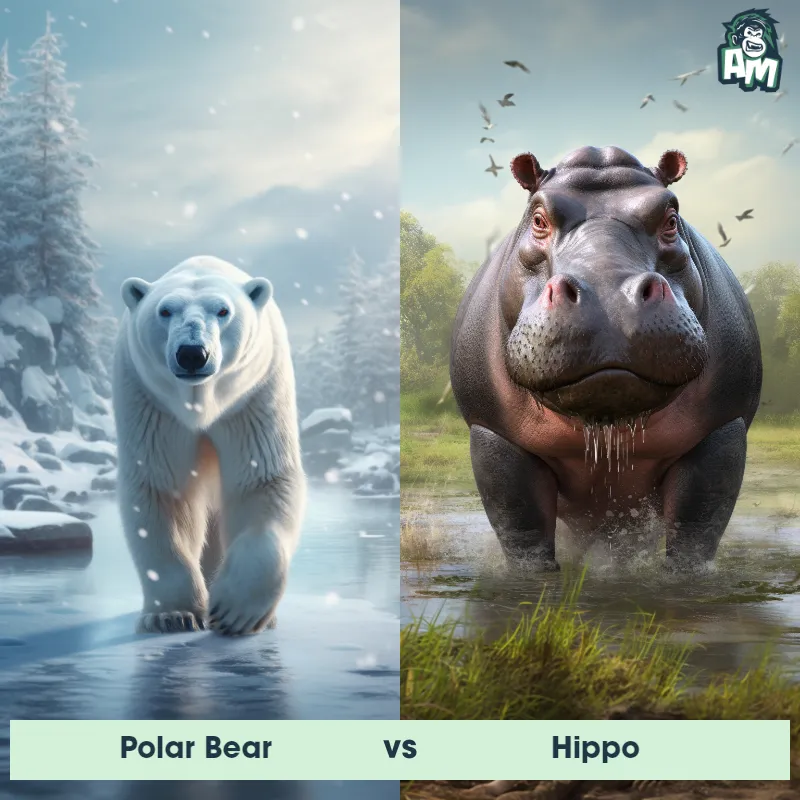 Polar Bear vs Hippo - Animal Matchup