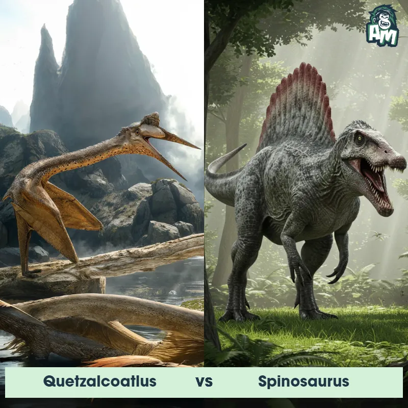 Quetzalcoatlus vs Spinosaurus - Animal Matchup