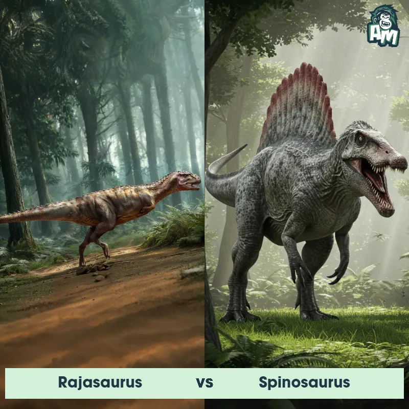 Rajasaurus vs Spinosaurus - Animal Matchup