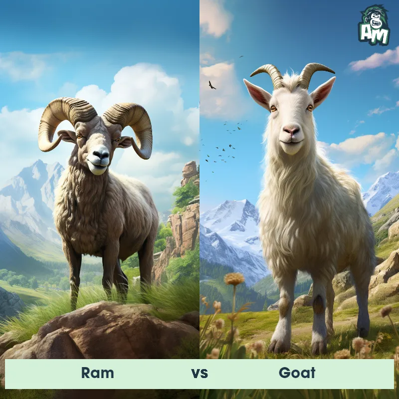 Ram vs Goat - Animal Matchup