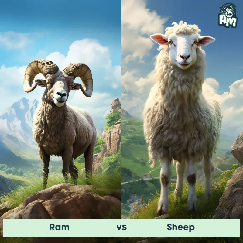 Ram vs Sheep - Animal Matchup