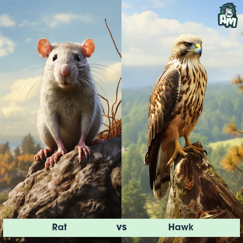 Rat vs Hawk - Animal Matchup