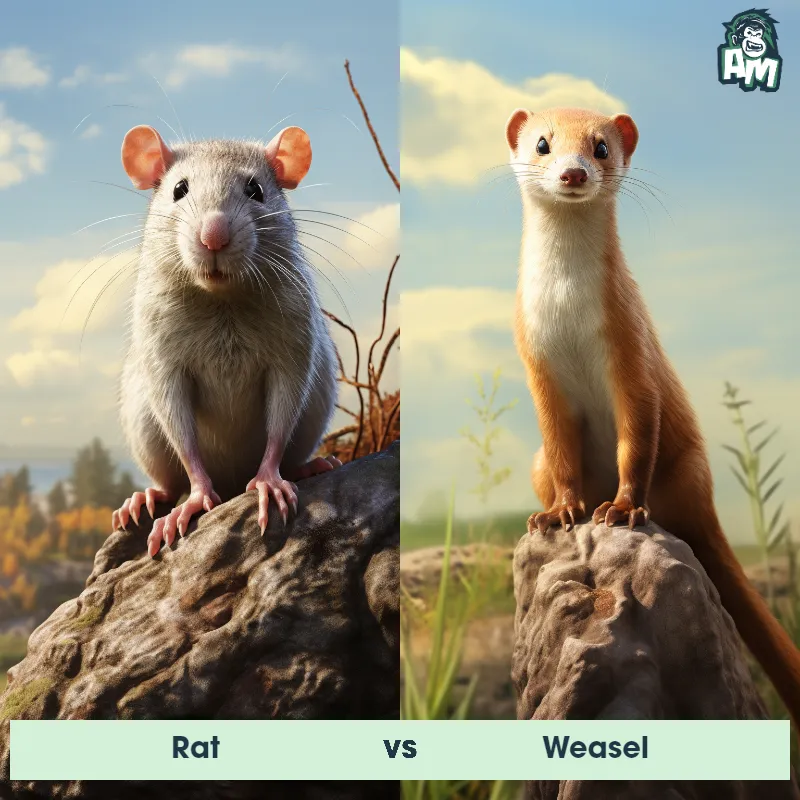 Rat vs Weasel - Animal Matchup