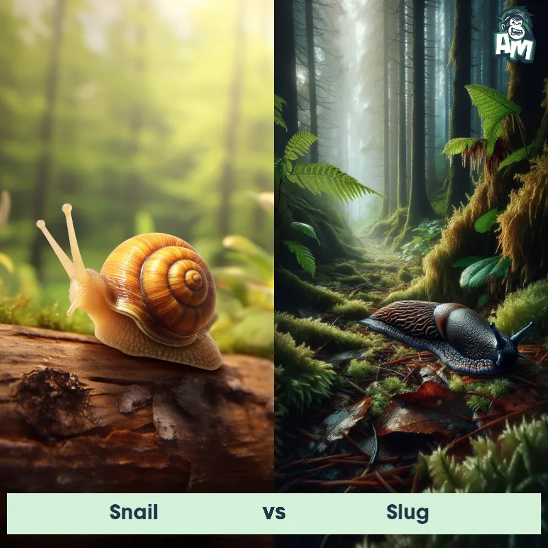 Snail vs Slug - Animal Matchup