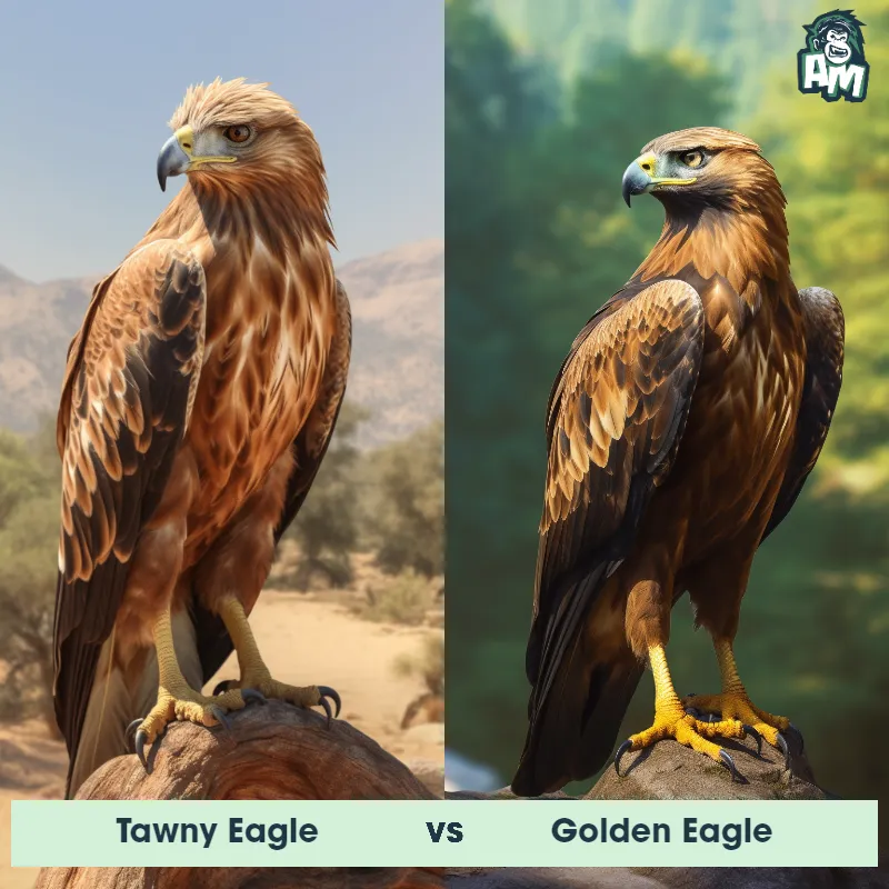 Tawny Eagle vs Golden Eagle - Animal Matchup