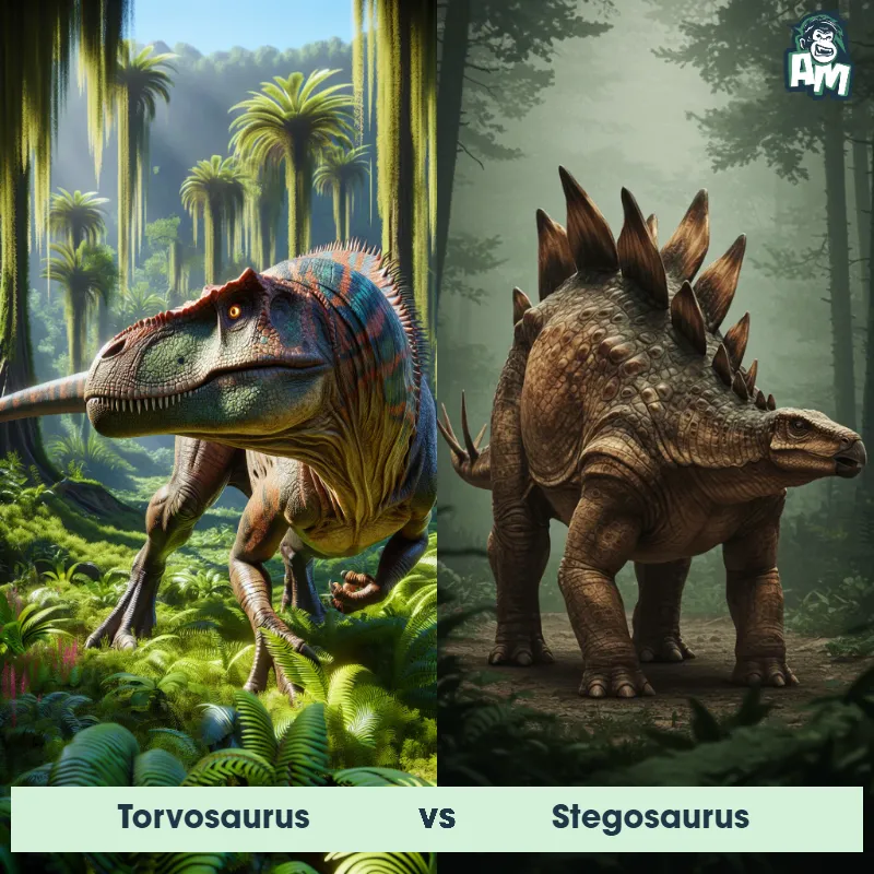 Torvosaurus vs Stegosaurus - Animal Matchup