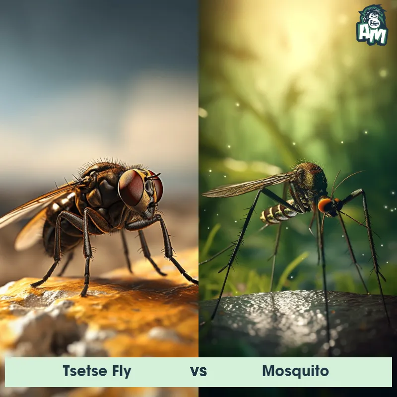 Tsetse Fly vs Mosquito - Animal Matchup