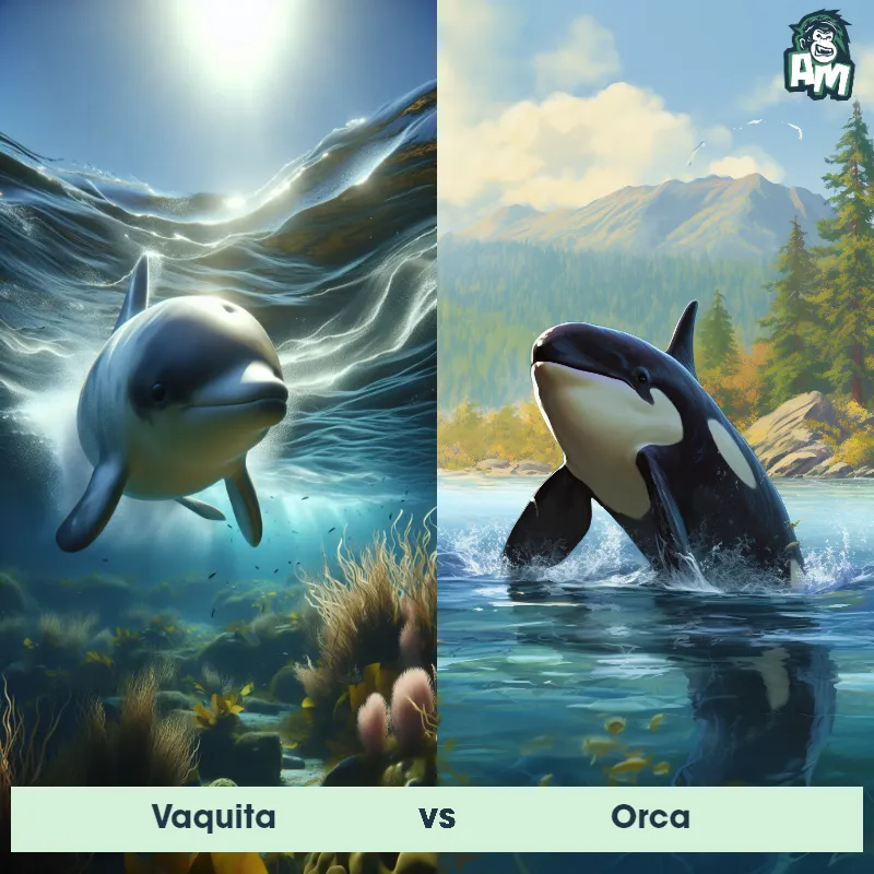 Vaquita vs Orca - Animal Matchup