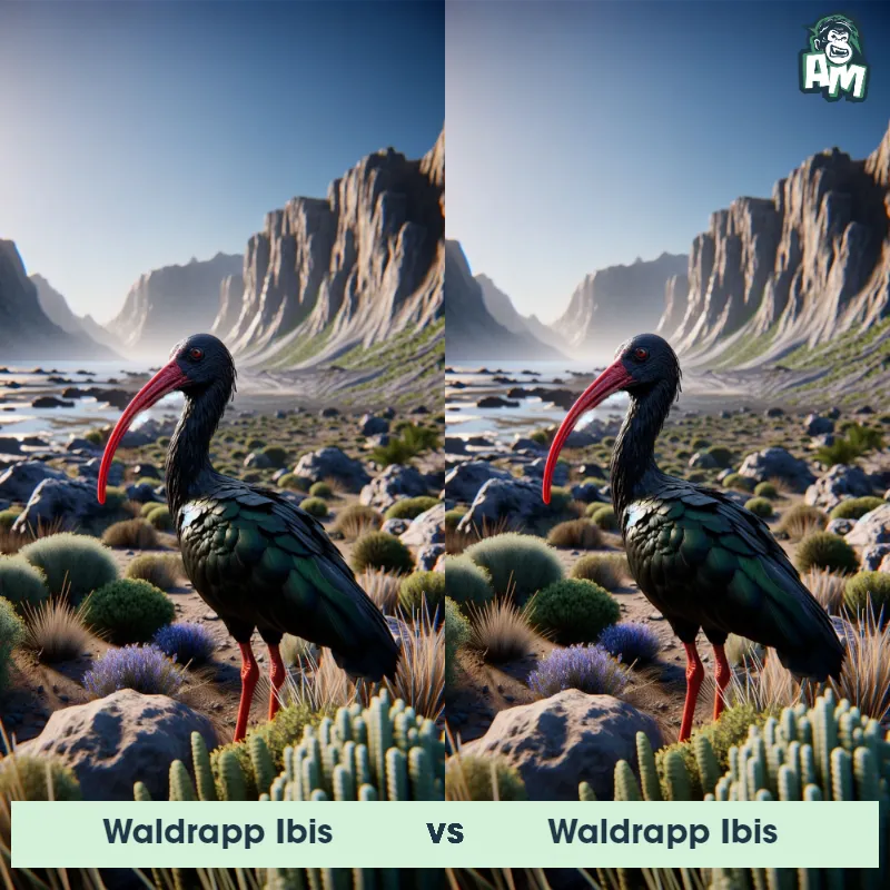 Waldrapp Ibis vs Waldrapp Ibis - Animal Matchup