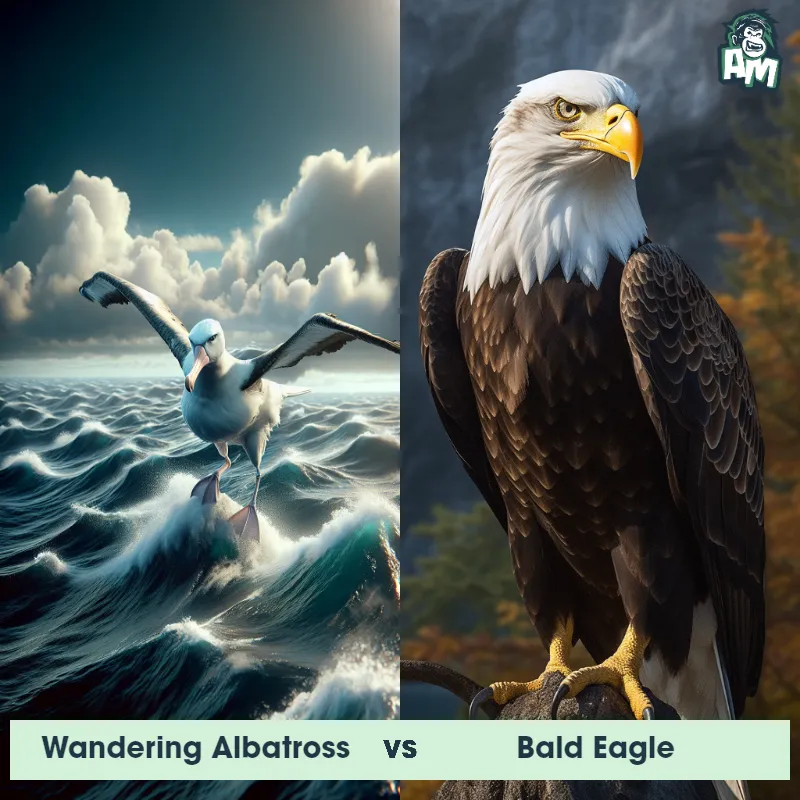 Wandering Albatross vs Bald Eagle - Animal Matchup